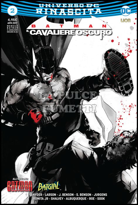 BATMAN IL CAVALIERE OSCURO # 56 - BATMAN IL CAVALIERE OSCURO 2 - VARIANT - RINASCITA